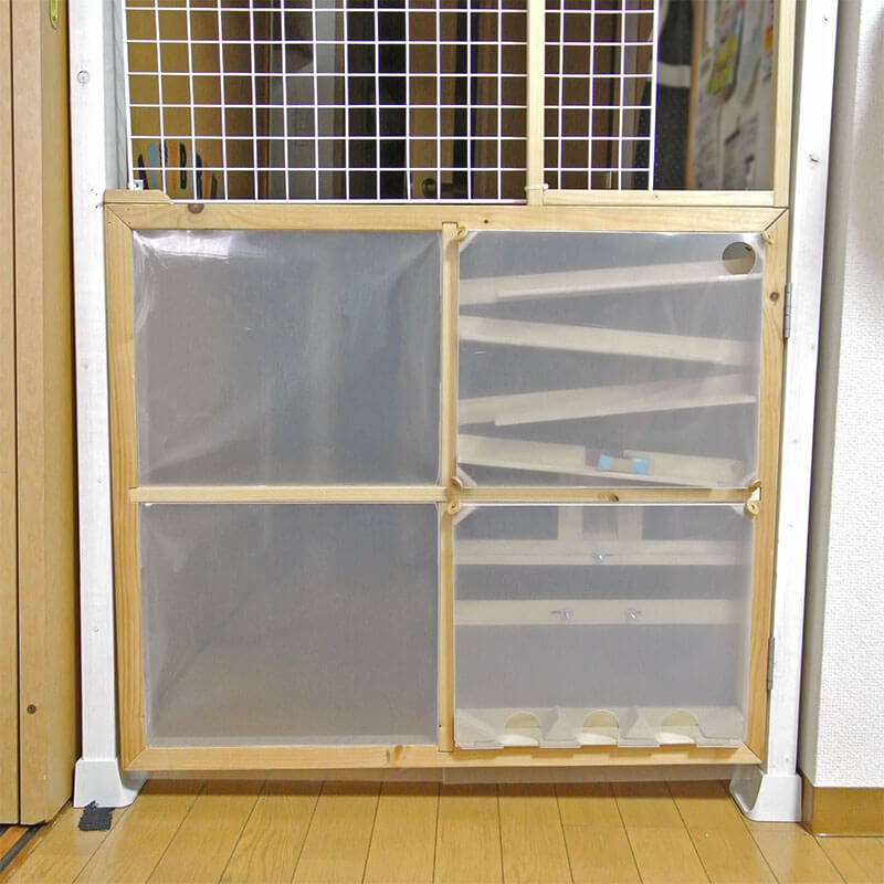 ボールコロコロ 手作りベビーゲート改 T H Work